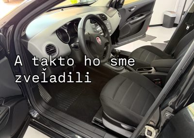 Interiér po kompletnom detailingu